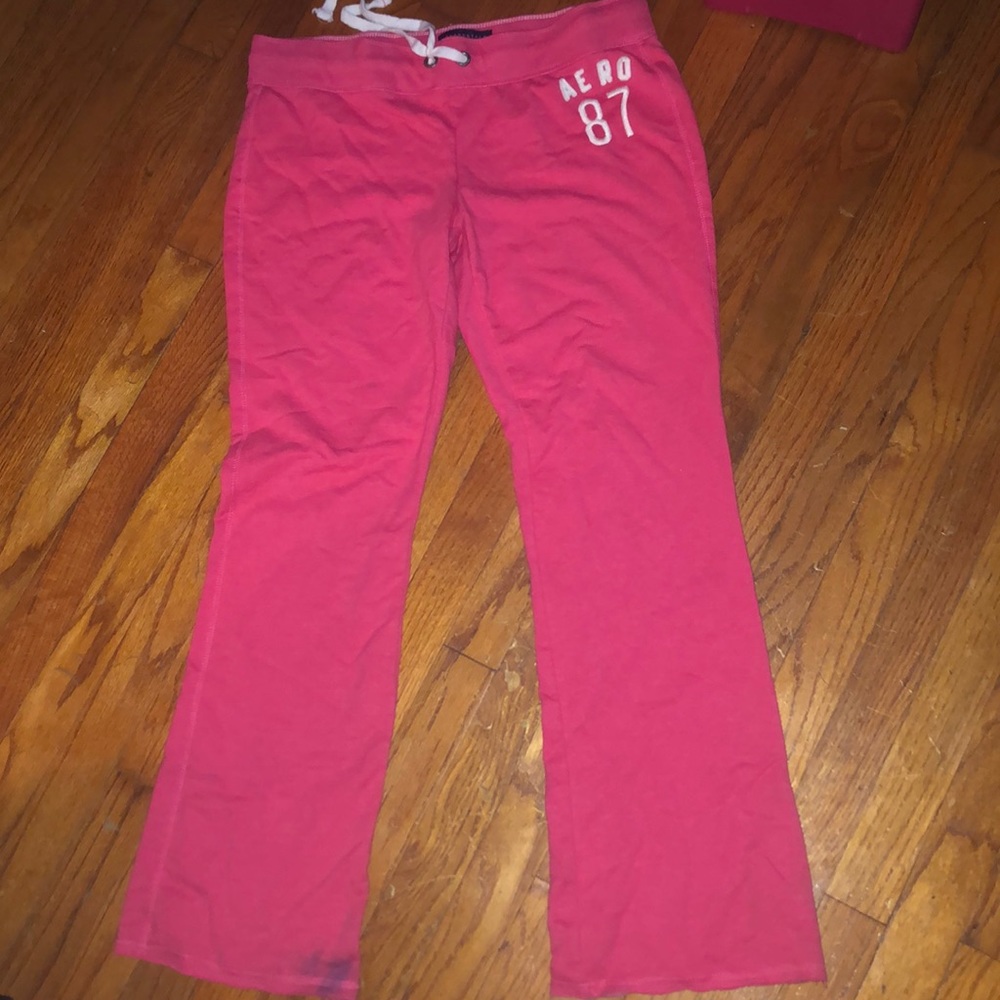 pink sweatpants